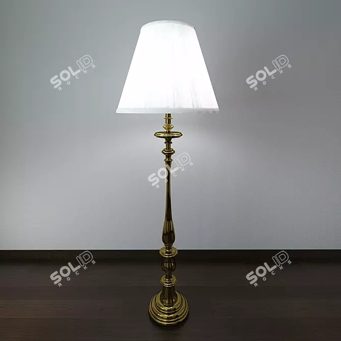 Darien Floor Lamp 3D model image 1