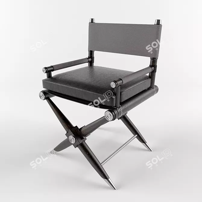 Masterpiece Luxury Chair 3D model image 1