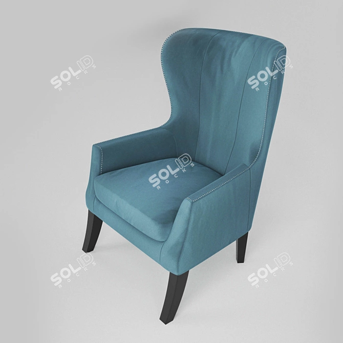 Modern Comfort: KARE VEGAS Chair 3D model image 3