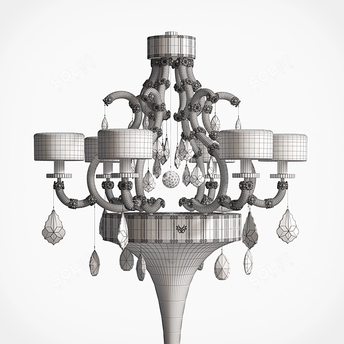 Beby Italy Diamond Floor Lamp 3D model image 3