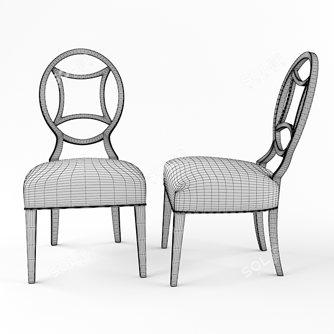 Bernhardt Hampshire Dining Set 3D model image 3