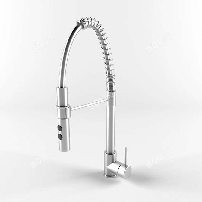 VIMMERN Stainless Steel Kitchen Faucet 3D model image 1