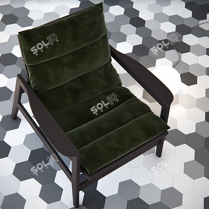 Elegant Poliform Ipanema Armchair 3D model image 3