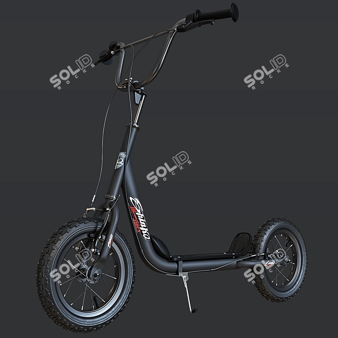 Novatrack Scooter 3D model image 1