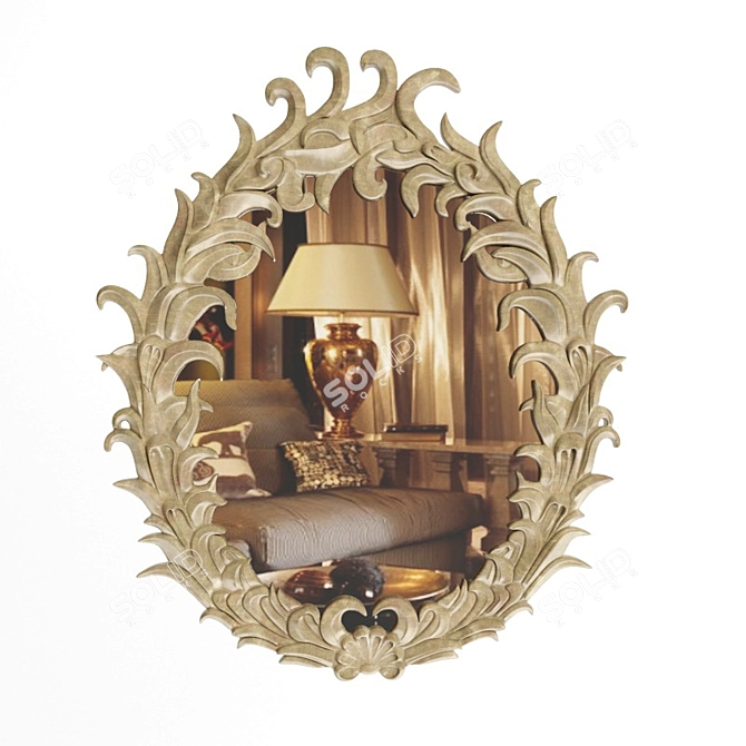 Quetzal Mirror: Artful Reflections 3D model image 1