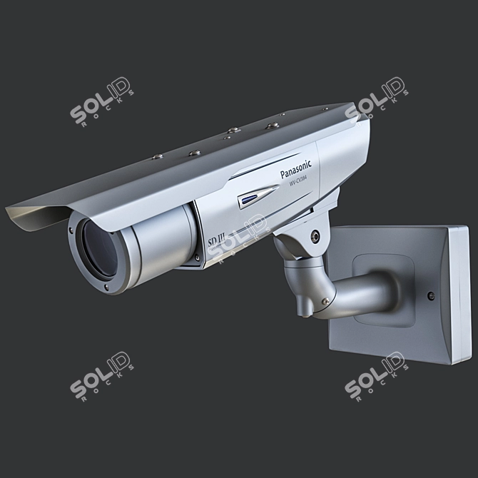 High-Def Panasonic CW380 Camera 3D model image 1