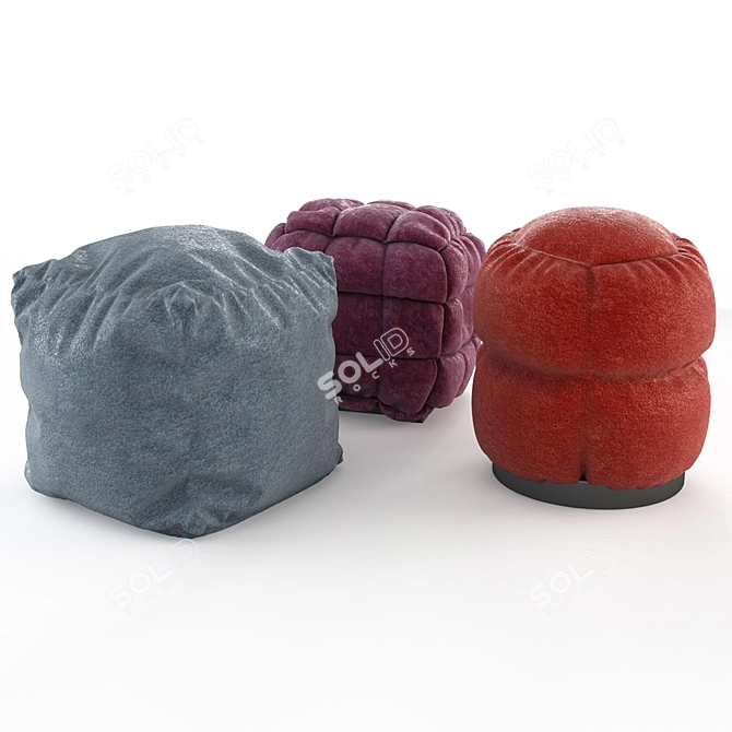 Cozy Fluff Collection 3D model image 2