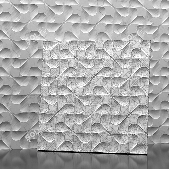 Handcrafted Stone Wall Tiles | Le Pietre Incise 3D model image 3