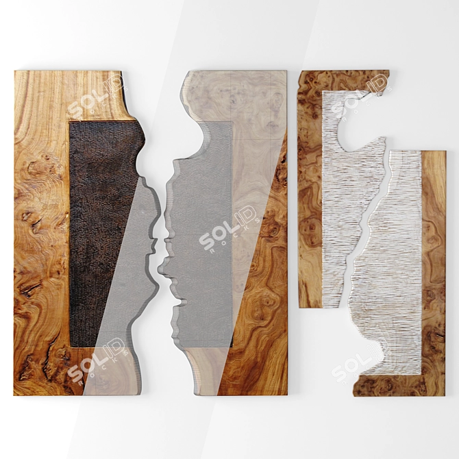 Stunning Wall Art Collection 3D model image 3