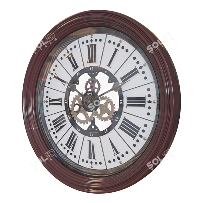Classic Design Wall Clock - Tomas Stern 3D model image 2