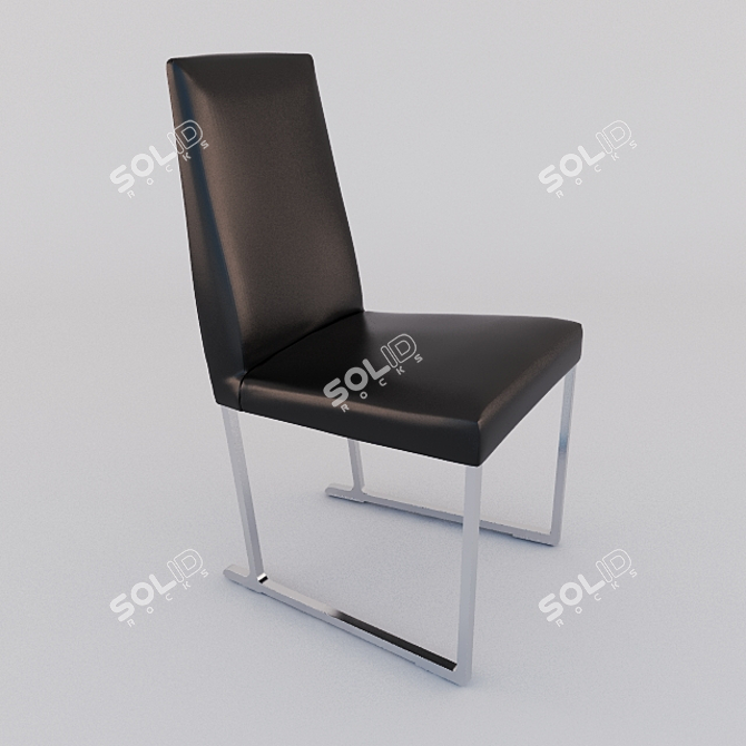 ErgoFlex Office Chair 3D model image 1