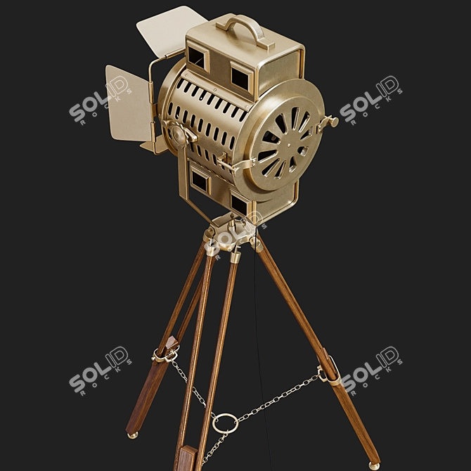 Multifunctional Floor Lamp 3D model image 3