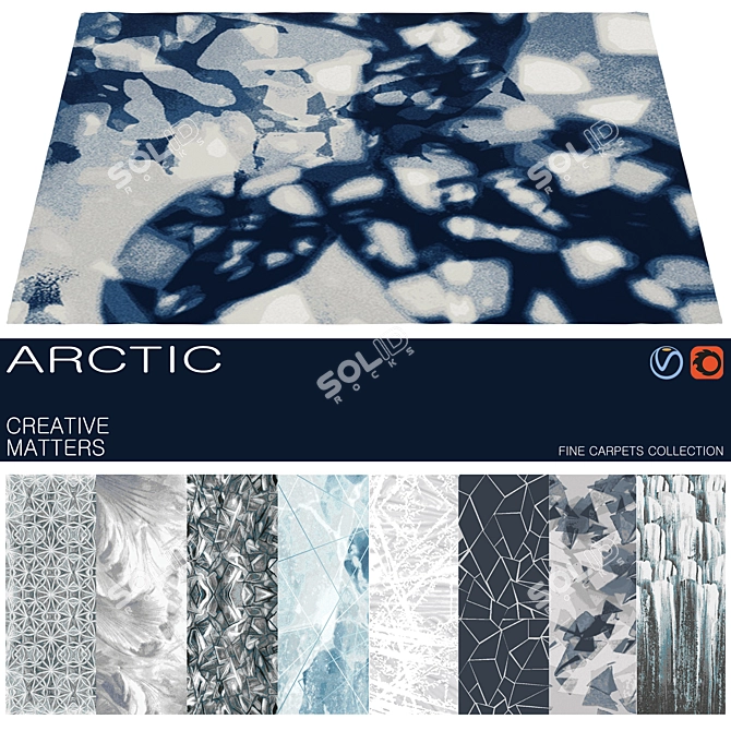 Arctic Carpets by Salari 3D model image 1
