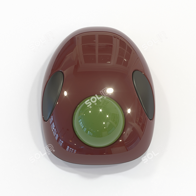 3D Printed Trackball 3D model image 2