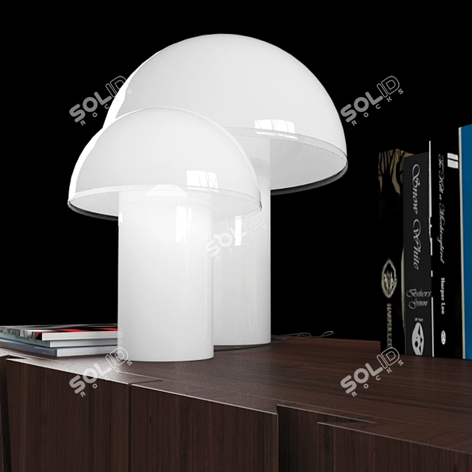 LEMA Picture - Stylish Illuminated Cabinet 3D model image 2