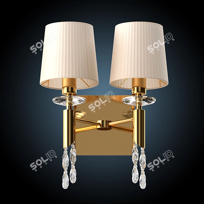 Elegant Tiffany Lighting Collection 3D model image 3
