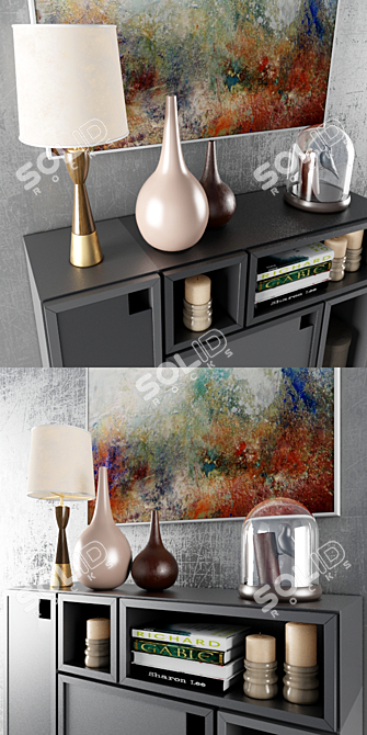 Sleek Storage Solution: Zweed Chest 3D model image 2