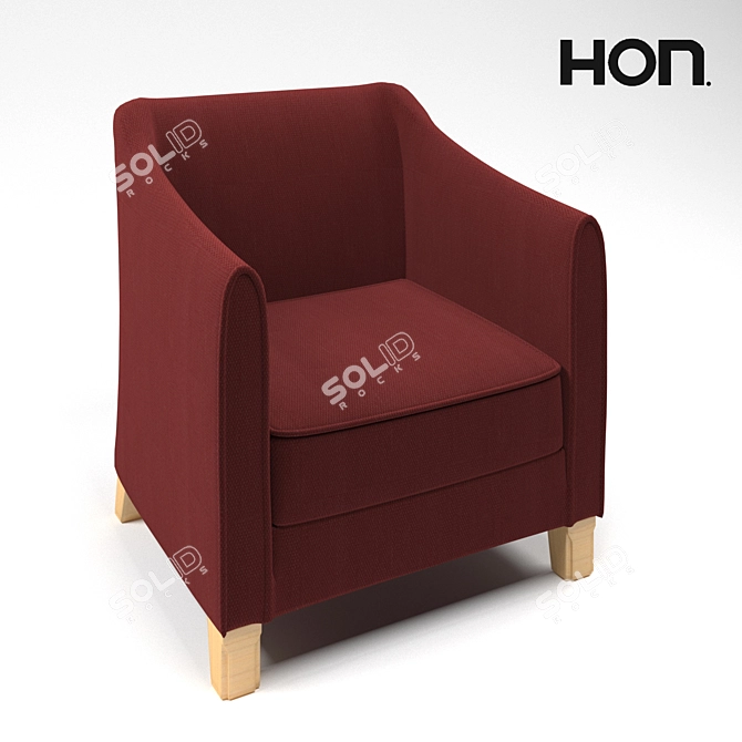 Cozy Comfort Armchair 3D model image 1