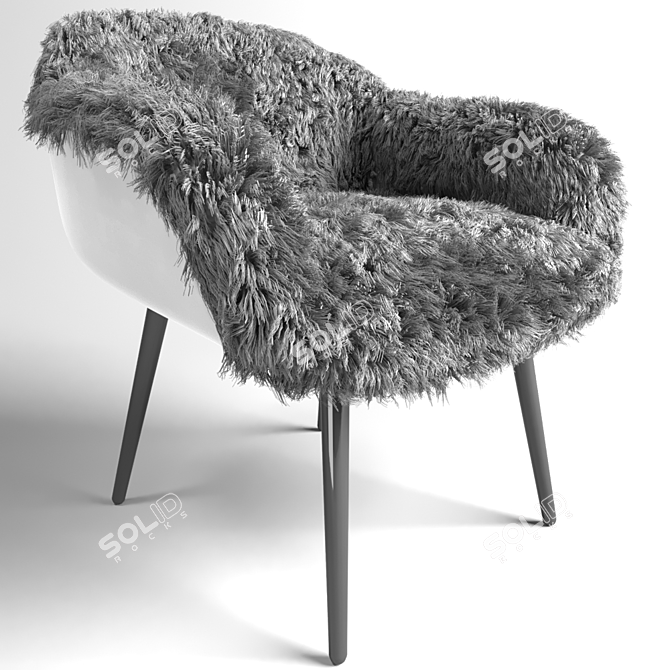 Tommy M Lola Chair - Elegant and Comfortable 3D model image 1