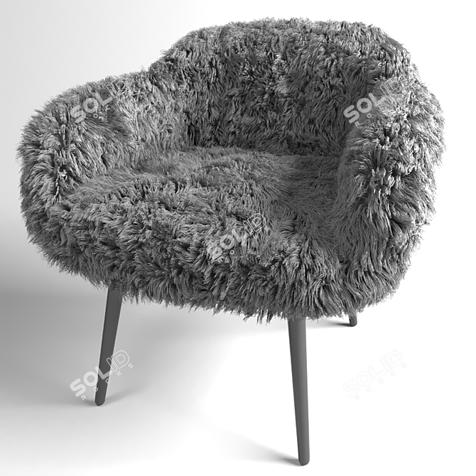 Tommy M Lola Chair - Elegant and Comfortable 3D model image 2