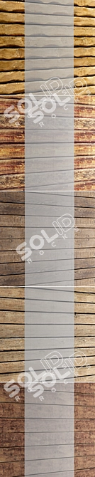 Wooden Panel Collection 3D model image 3