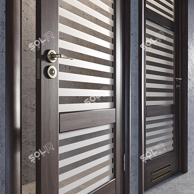 "Millennium" Grade 3.1 Interior Door 3D model image 2