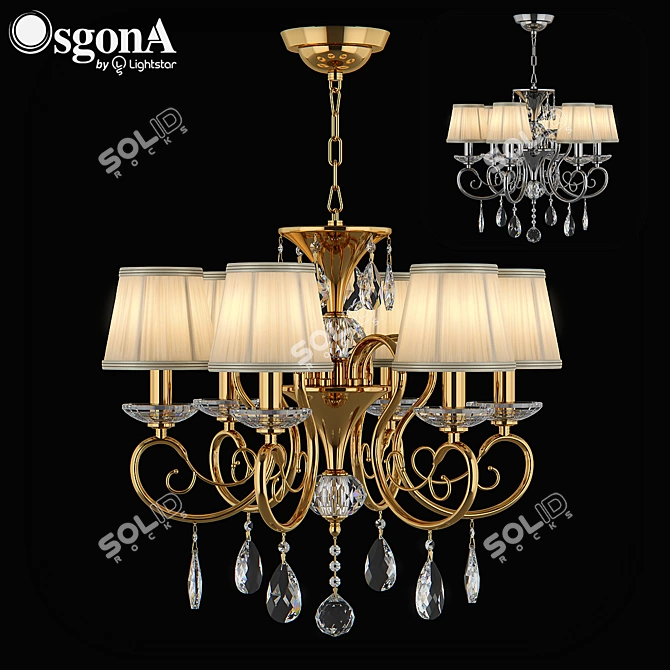 Ricerco Osgona Pendant Light 3D model image 1