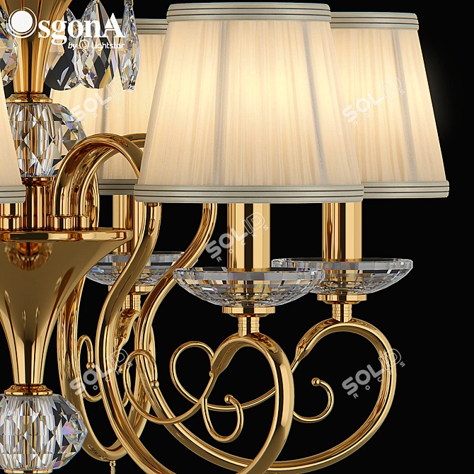 Ricerco Osgona Pendant Light 3D model image 2
