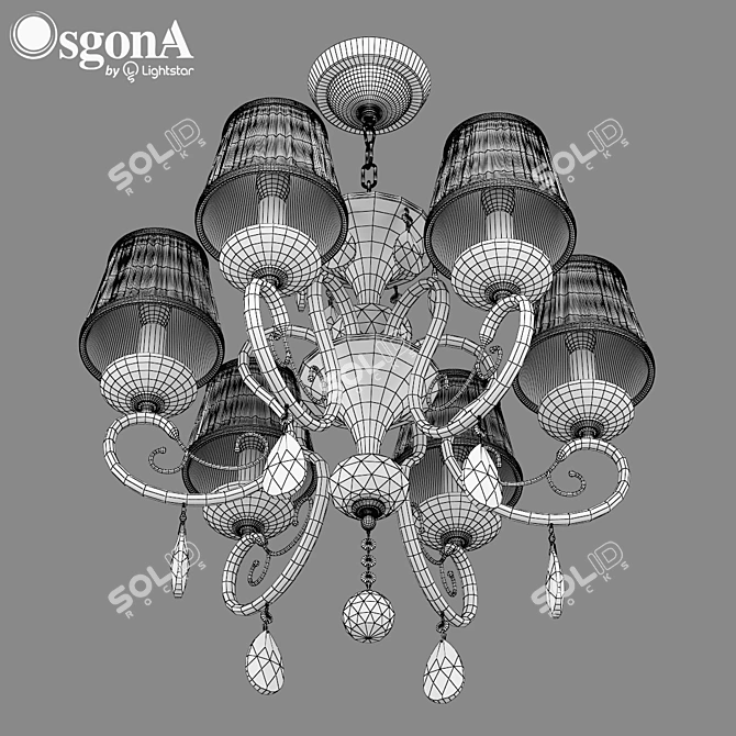 Ricerco Osgona Pendant Light 3D model image 3