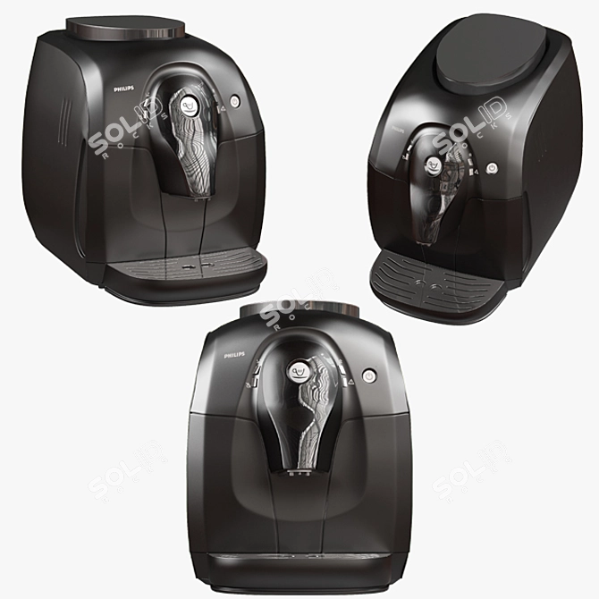 Philips Coffee Maker - Versatile and Powerful 3D model image 1