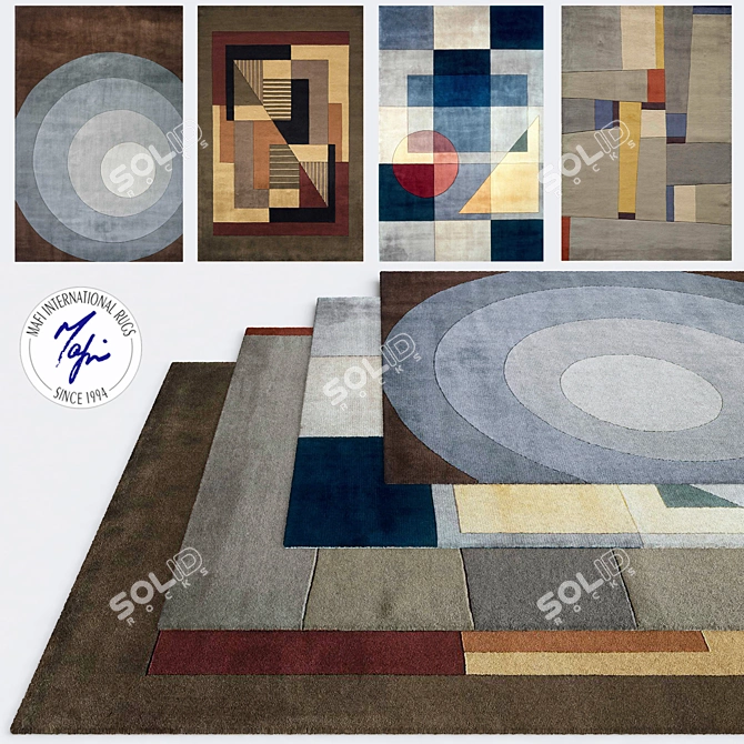 Aria: North West Contemporary Carpets 3D model image 1