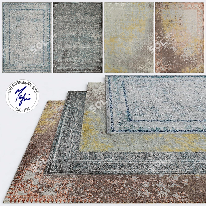 Exquisite Traditional LX Carpets 3D model image 1