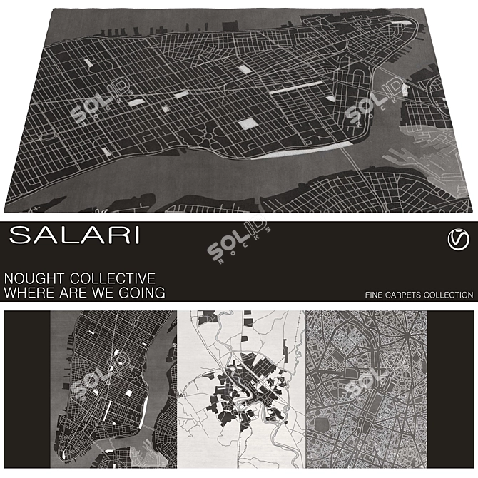 Nought Collective Carpets 3D model image 1