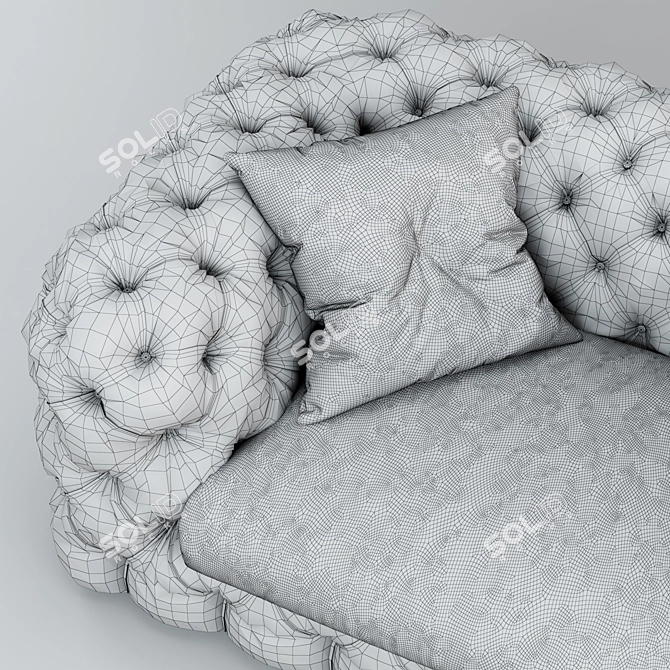 MaxDivani AUTOGRAFO Sofa & Chair Set 3D model image 3