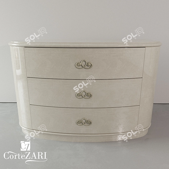  Elegance Chest by Corte Zari 3D model image 2