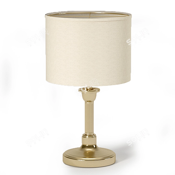 Timeless Elegance: Classic Table Lamp 3D model image 1