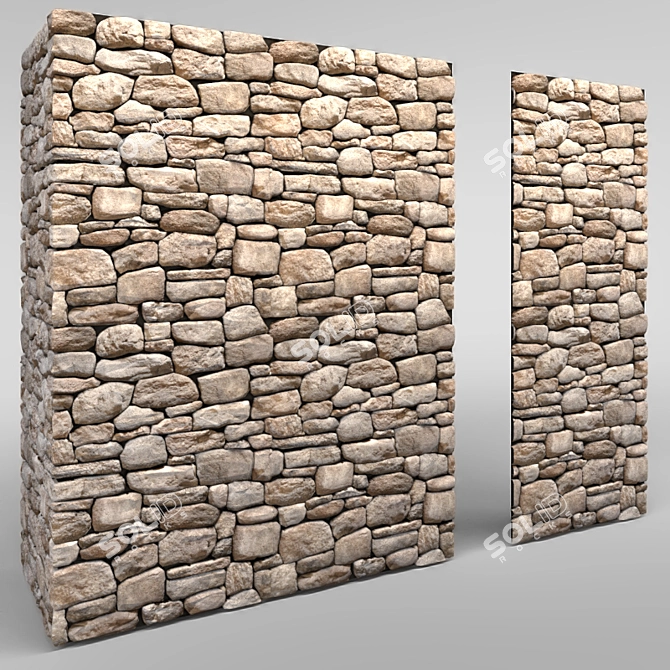 Lightweight Masonry: Perfect for Tiling 3D model image 1