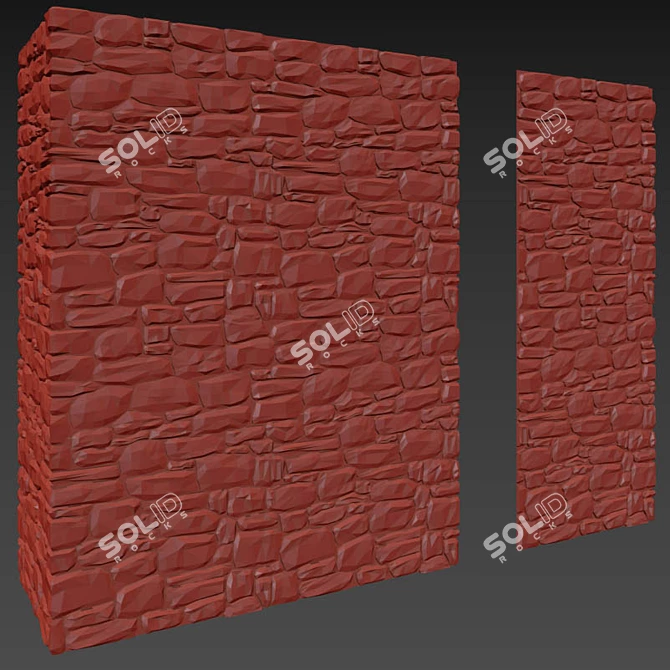 Lightweight Masonry: Perfect for Tiling 3D model image 2