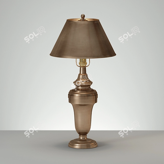 Beacon Table Lamp 3D model image 1