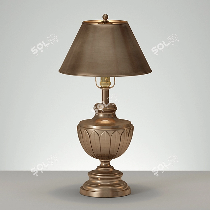 IllumiGlow Desk Lamp 3D model image 1