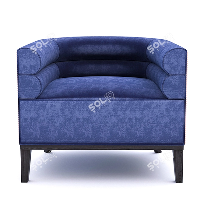 Modern Maa Armchair: Stylish Comfort for Your Home 3D model image 1