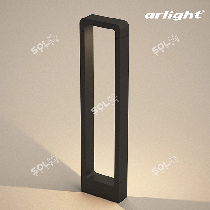 Elegant LED Path Frame: LGD-Path-Frame-J650B 3D model image 1