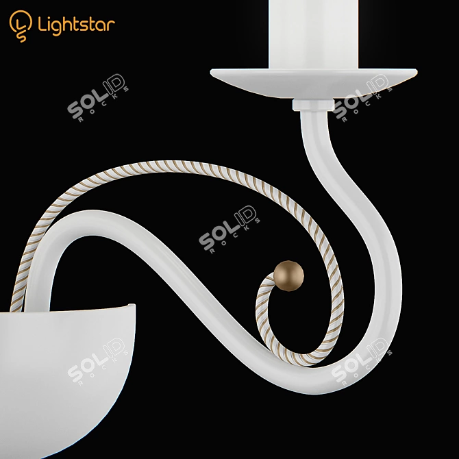 78262x Esedra Lightstar Pendant 3D model image 2