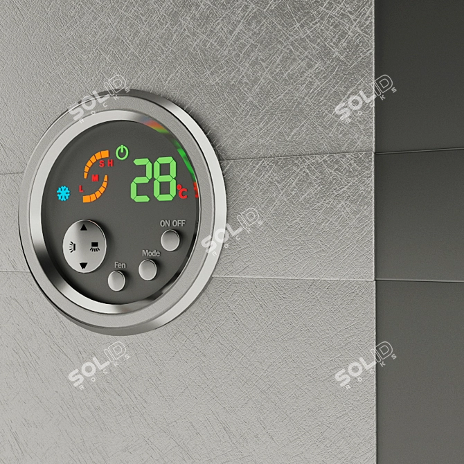 GREE Cooling Bay Split Air Conditioner 3D model image 2