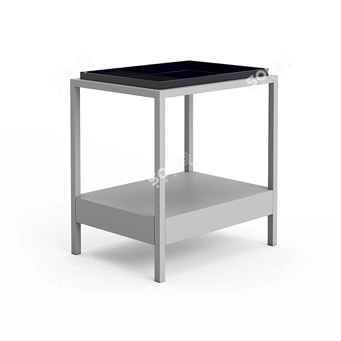 Modern Marko Kraus Harper Side Table 3D model image 1