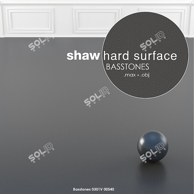 Shaw Homogeneous Basstones Vinyl 3D model image 2