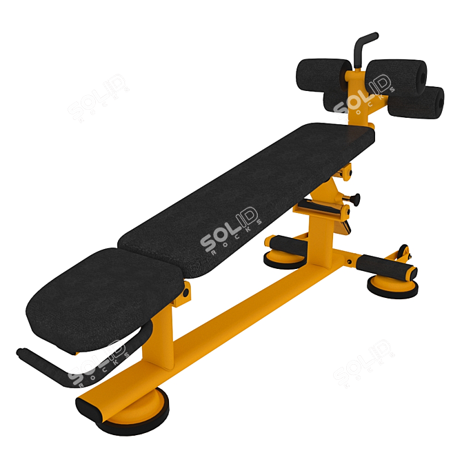 Ultimate Ab Trainer 3D model image 1