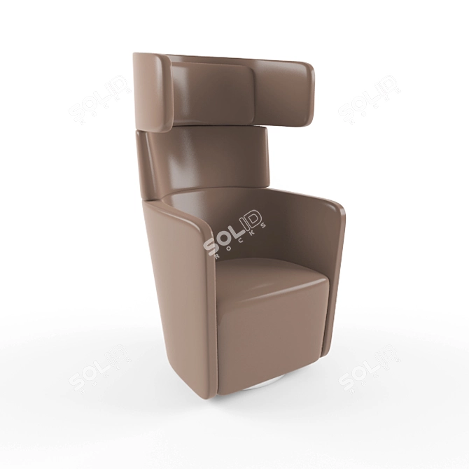 ErgoSeat Highback Chair 3D model image 1