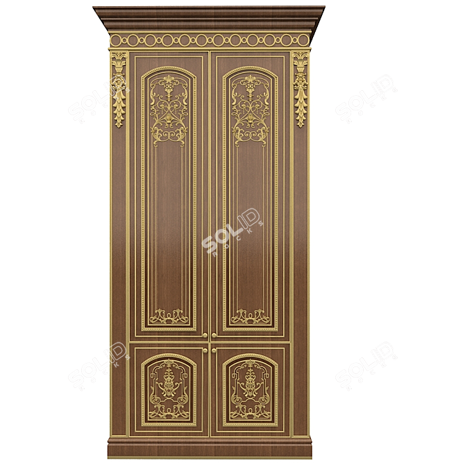 
Asnaghi Interiors Margareth Kitchen - Classic Elegance
 3D model image 1