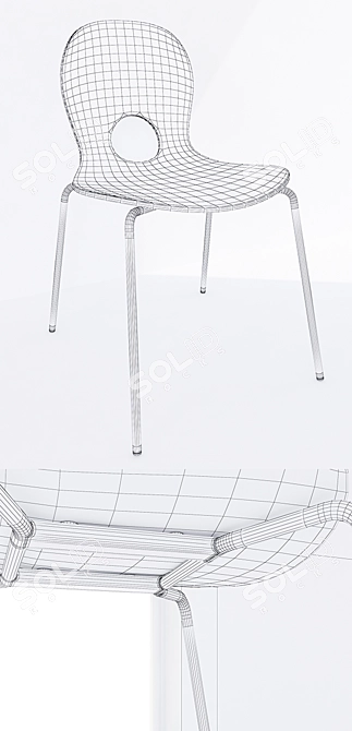 Swedese Rodrigo Chair: Contemporary Elegance 3D model image 3